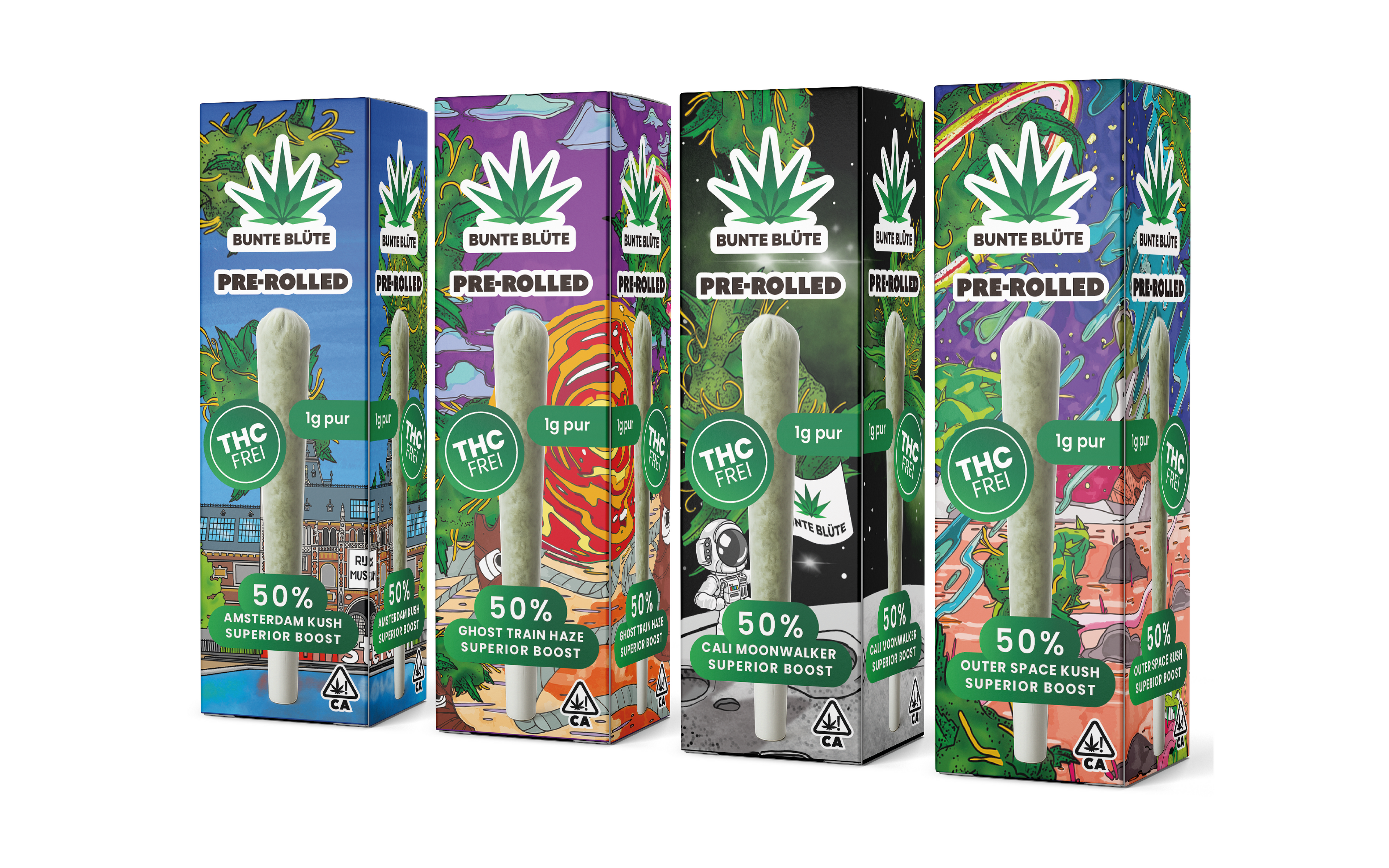 Bunte Blüte Superior Pre Rolled Joints