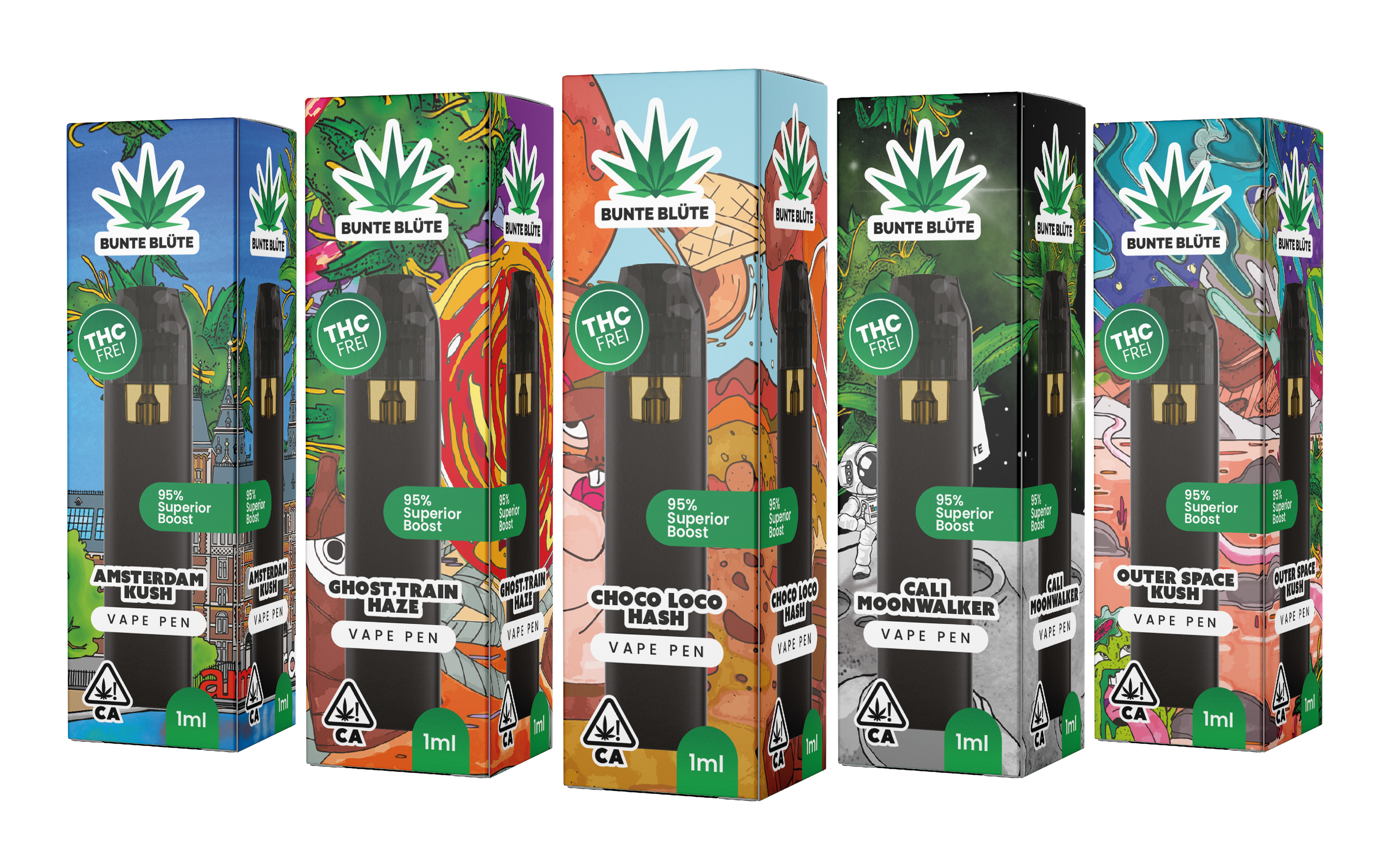 Bunte Blüte Superior Disposable Vapes