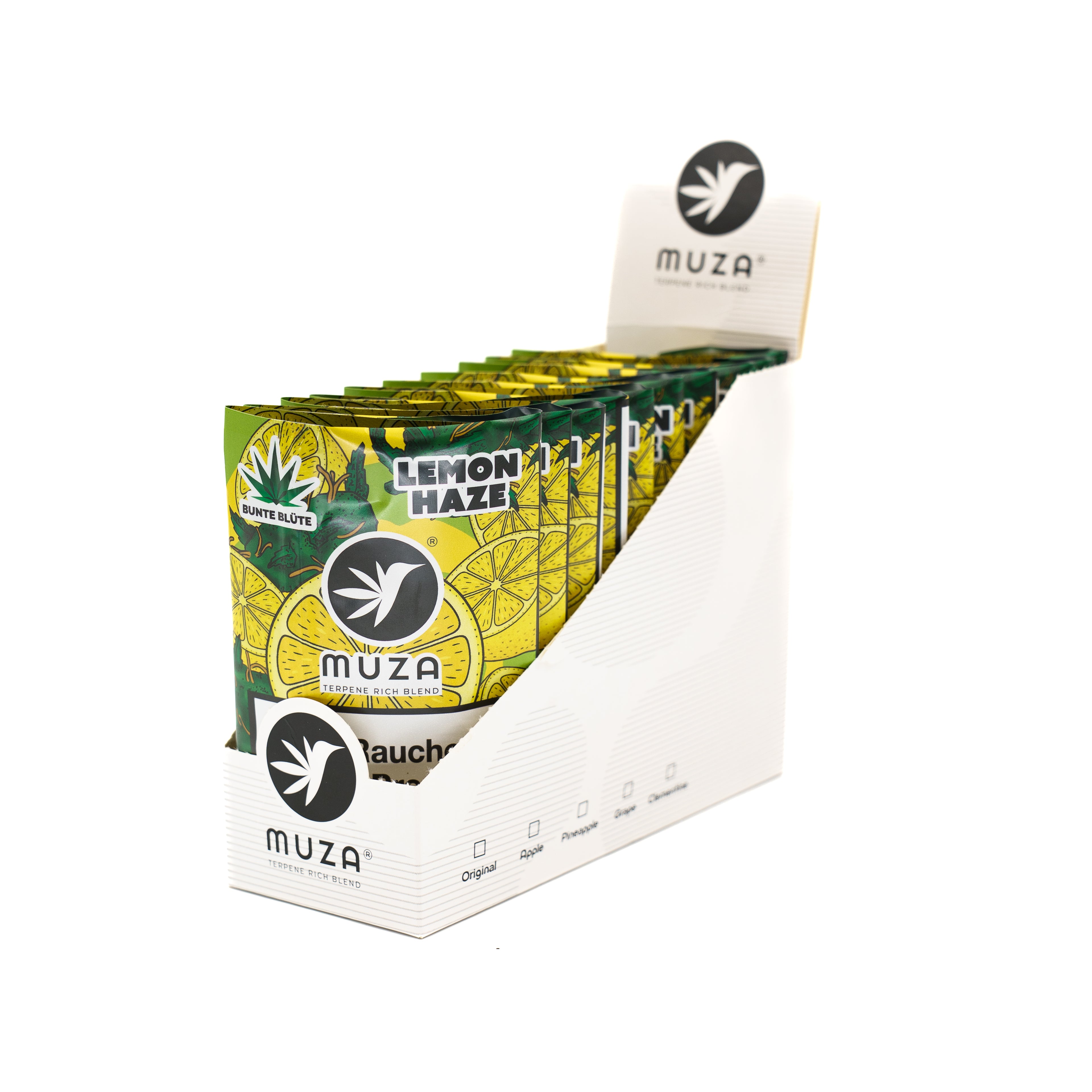 10x 10g Bunte Blüte X Muza Tabakersatz