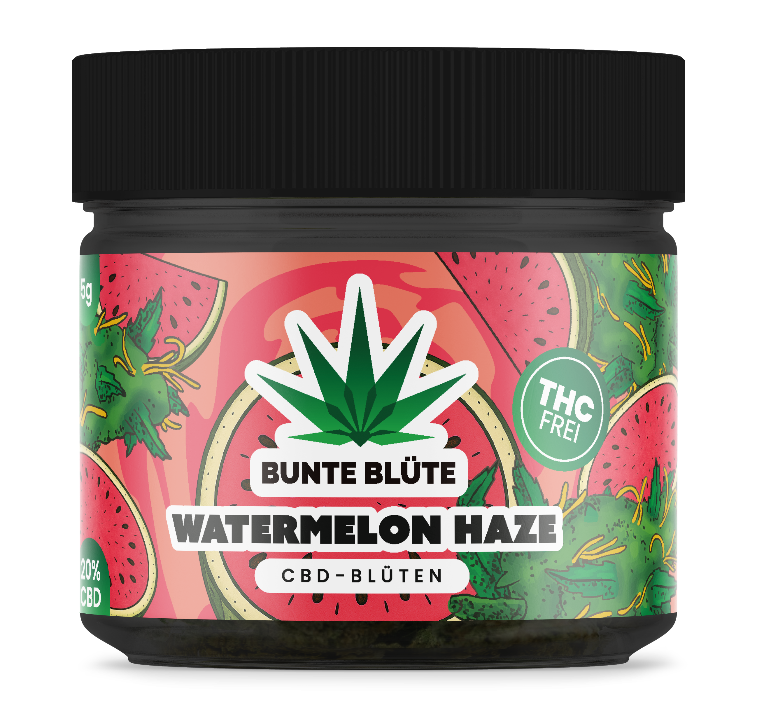 1x 5g CBD Blüte Watermelon Haze, THC frei
