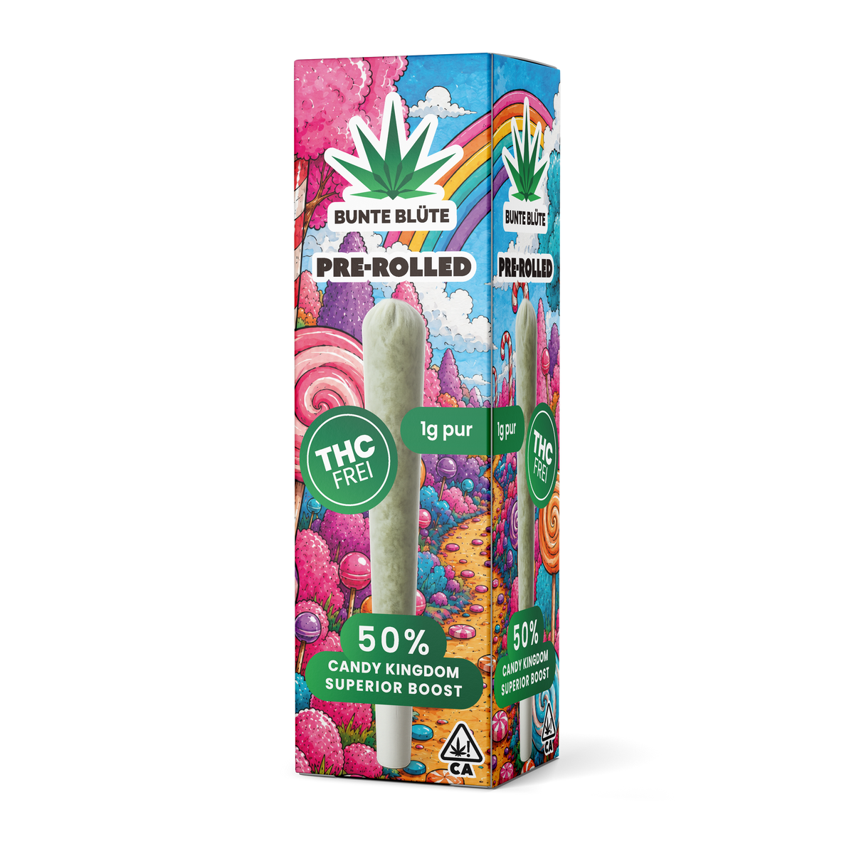 1x 1g Superior Pre Rolled Joint Candy Kingdom mit Umverpackung
