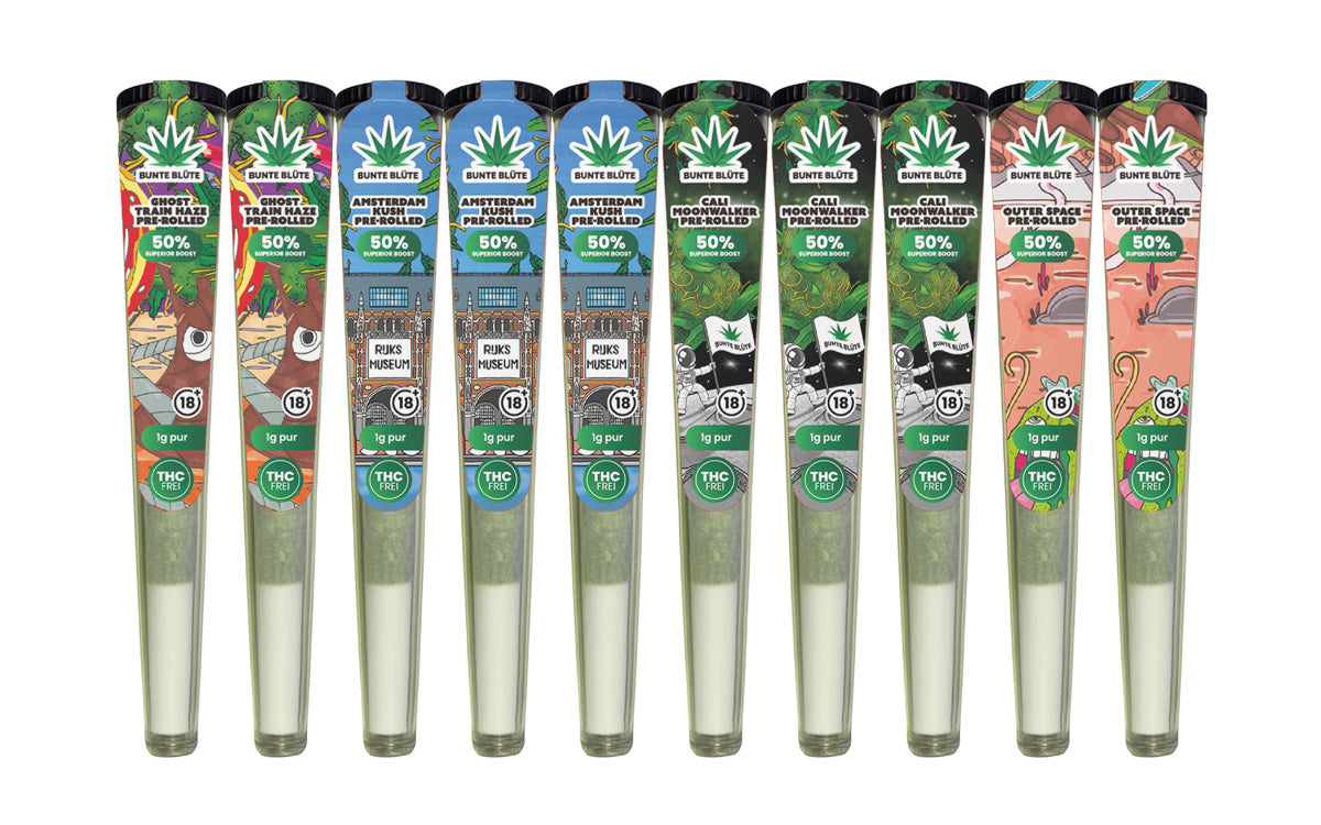 10x 1g Superior Pre rolled Joint Pack Durchmischt