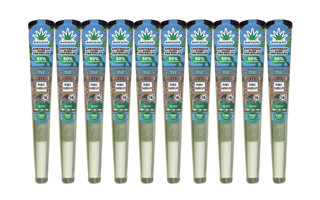 10x 1g Superior Pre rolled Joint Amsterdam Kush