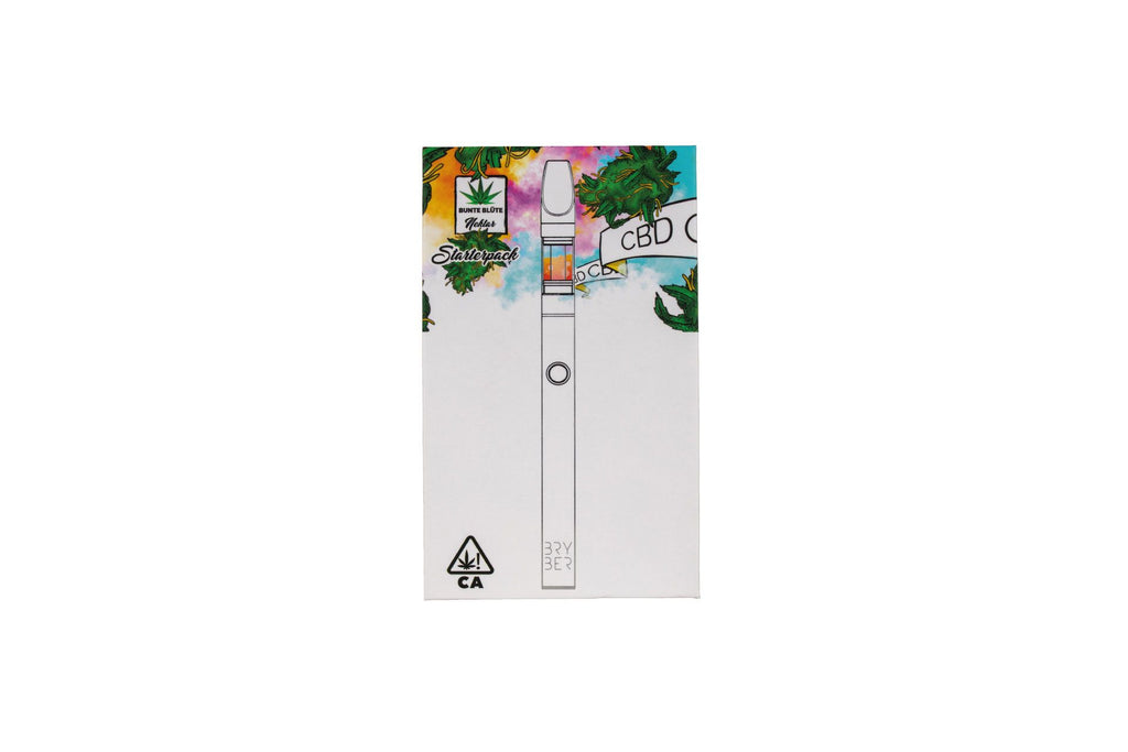 1 x Bryber Starterset (Vape Pen+ 0,5ml Kartusche mit 27% CBD)