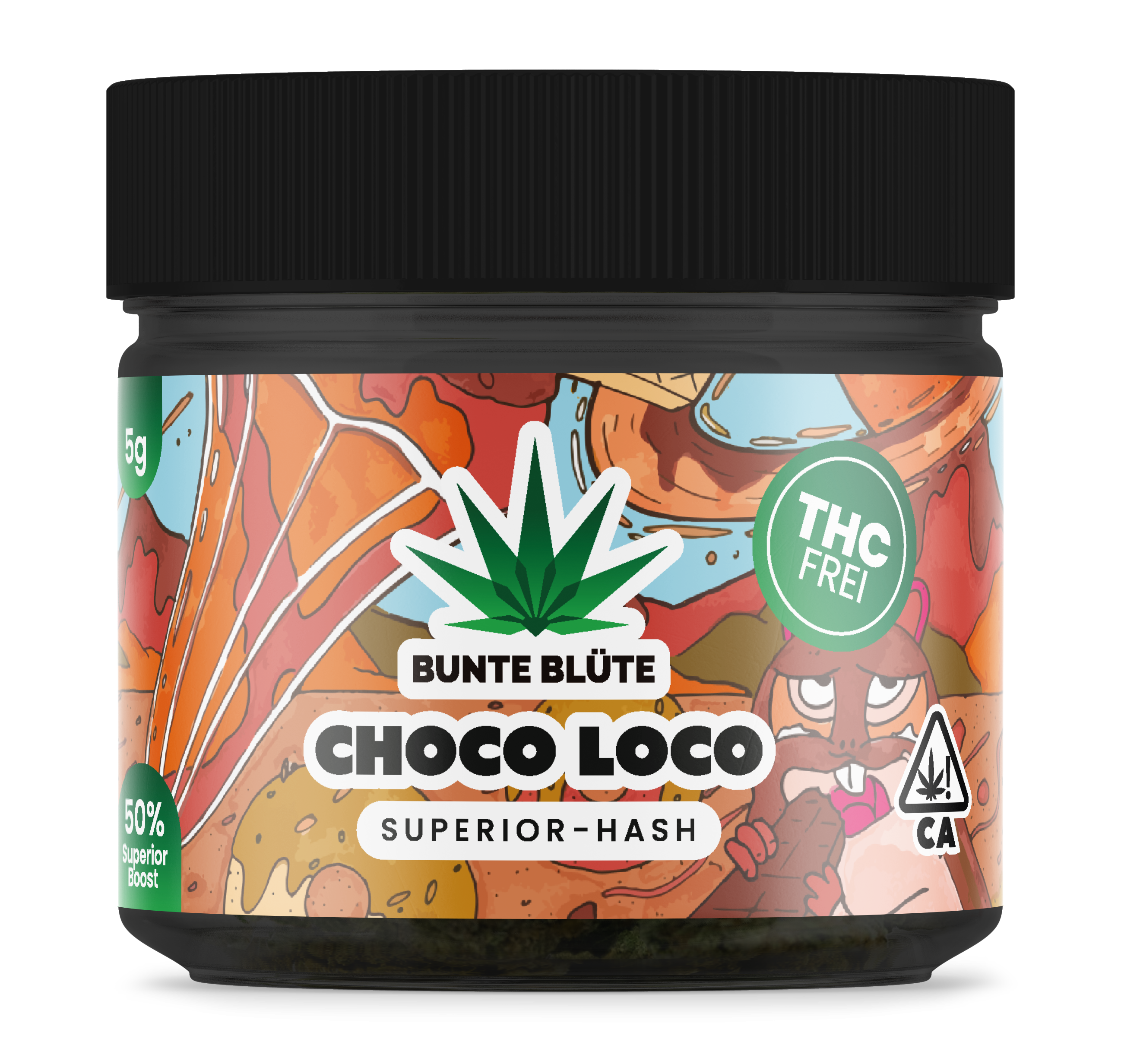 1x 2g Superior Hash Choco Loco, THC frei