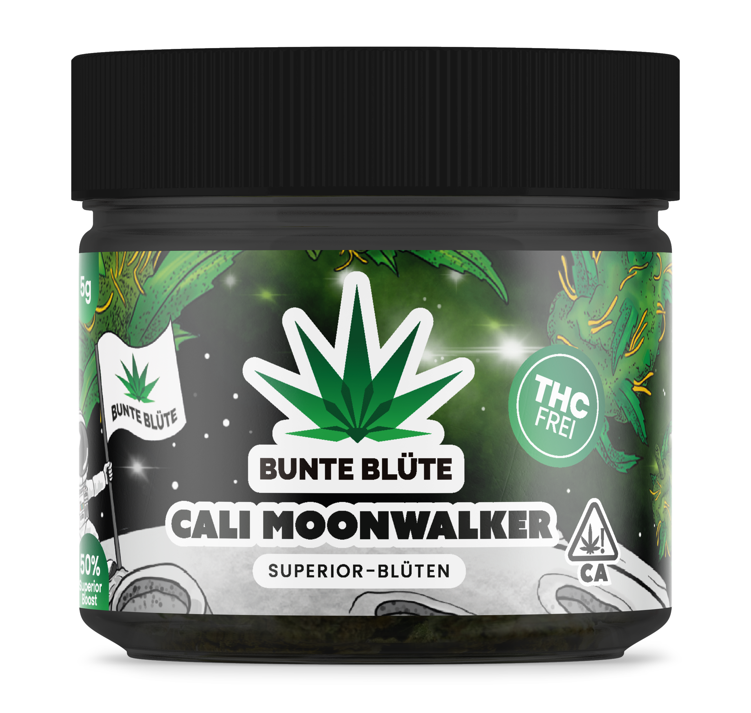 1x 2g Superior Blüte Cali Moonwalker, THC frei