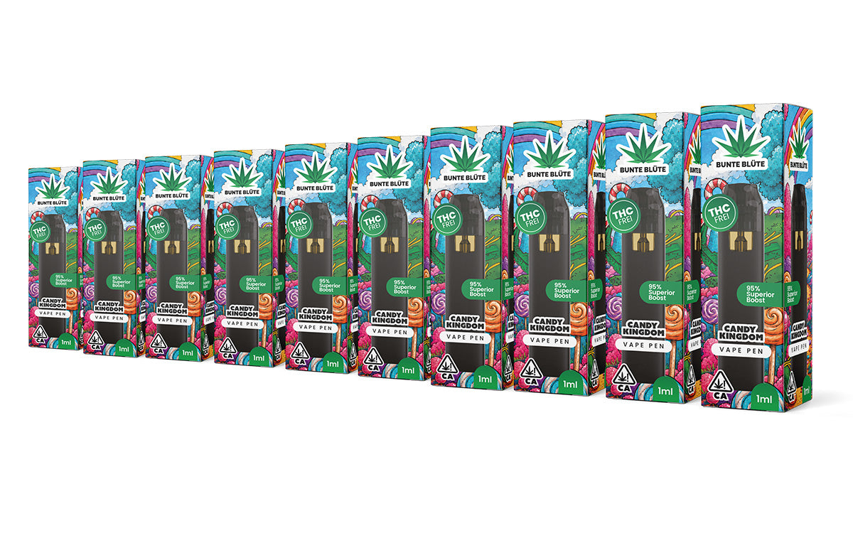 10x 1ml Disposable Superior Vape Candy Kingdom