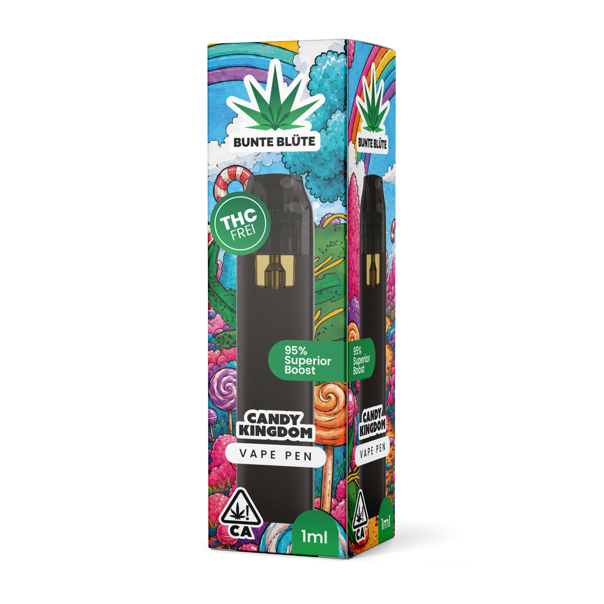 1x 1ml Disposable Superior Vape Candy Kingdom