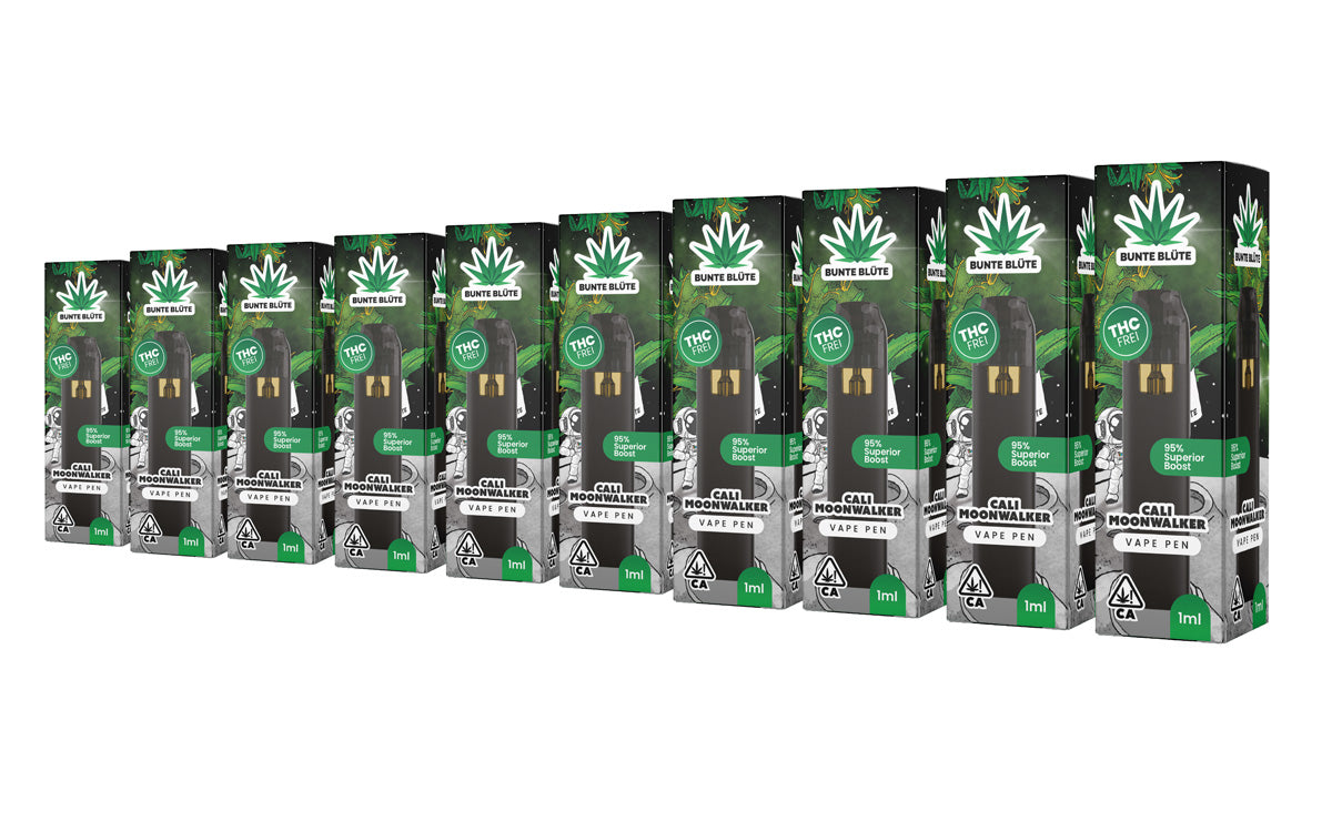 10x 1ml Disposable Superior Vape Cali Moonwalker