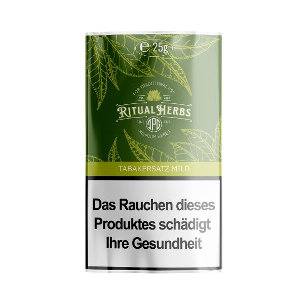 5x25g Ritual Herbs Tabakersatz Mild