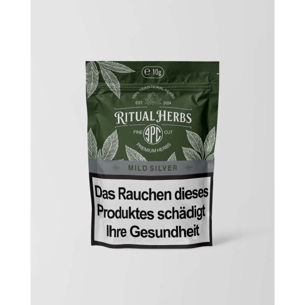 10x10g Ritual Herbs Tabakersatz Mild Silver