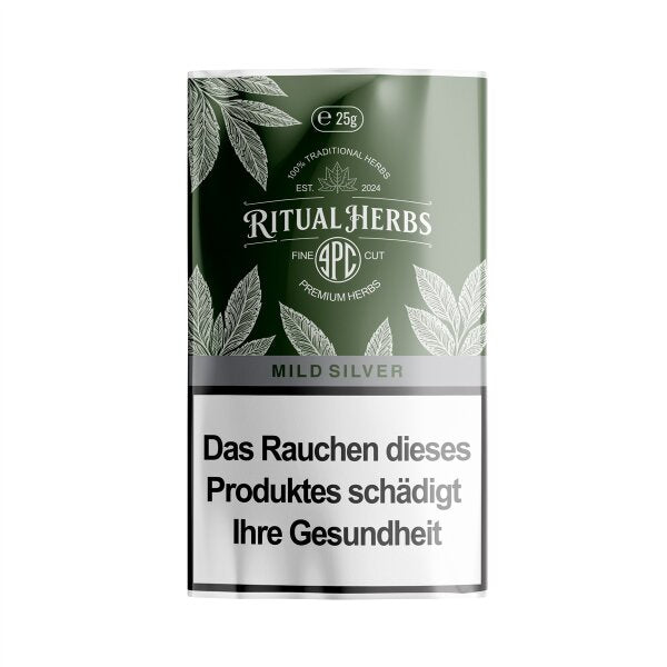 5x25g Ritual Herbs Tabakersatz Mild Silver